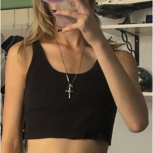 Black Crop top from Target!